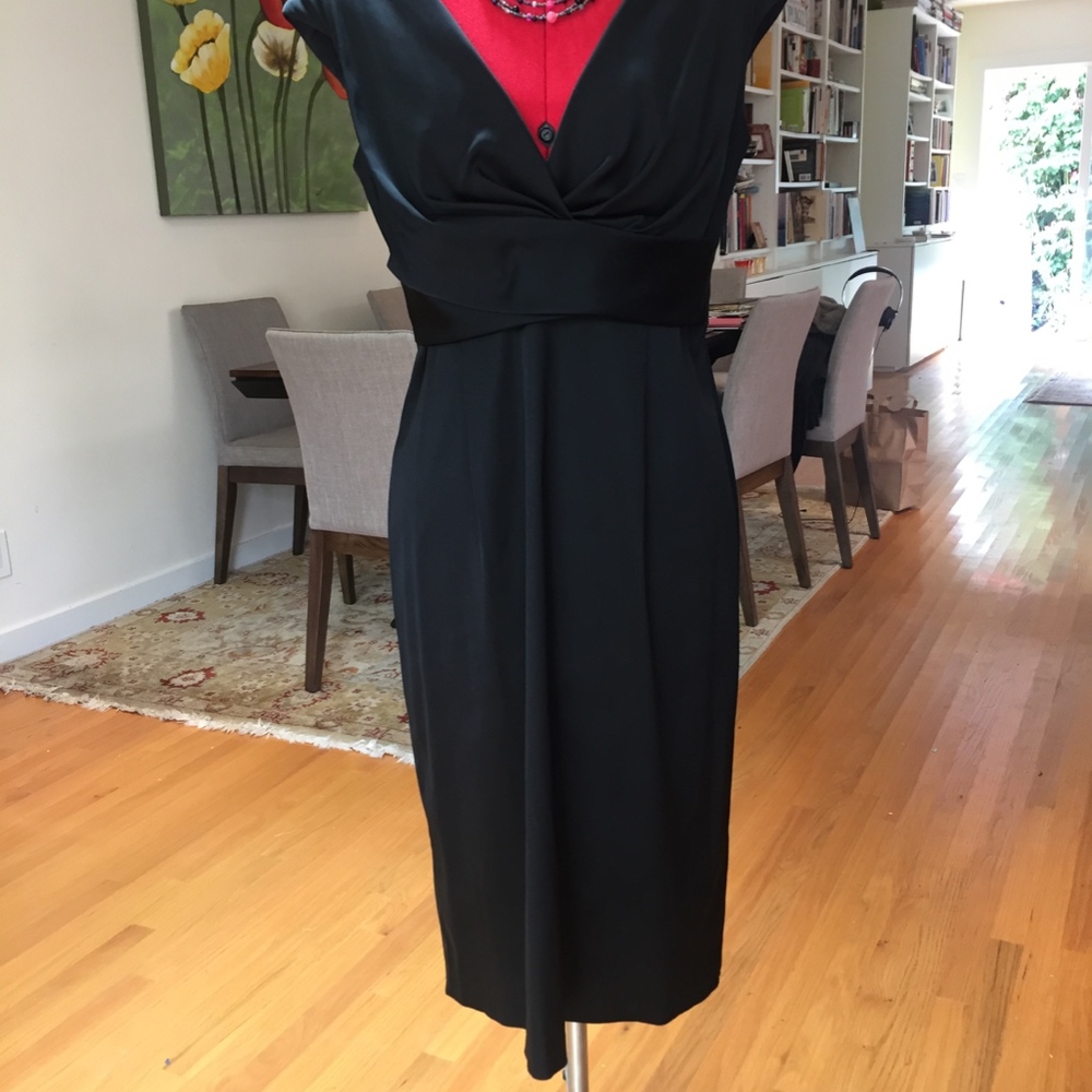 Donna Ricco Satin Cocktail Dress - sz 10